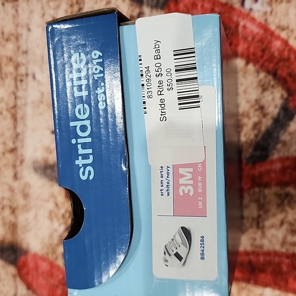 NWT stride rite baby boy sneakers - Picture 6 of 7